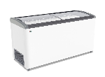 Ларь морозильный FROSTOR GELLAR FG 600 E гнутое стекло серый (пропан) R290