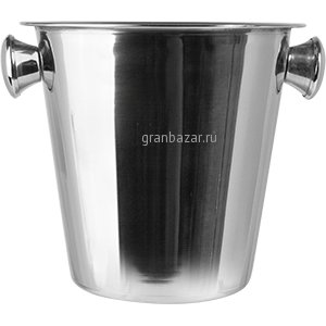 Ведро д/шампанского; металл; 4л; D=20,H=47.5,L=24,B=24см; металлич. ILSA 41480200ICV