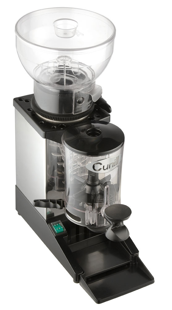 Кофемолка с бункером для зерна 1 кг. Cunill Tauro Tron Inox (M1105+counter)