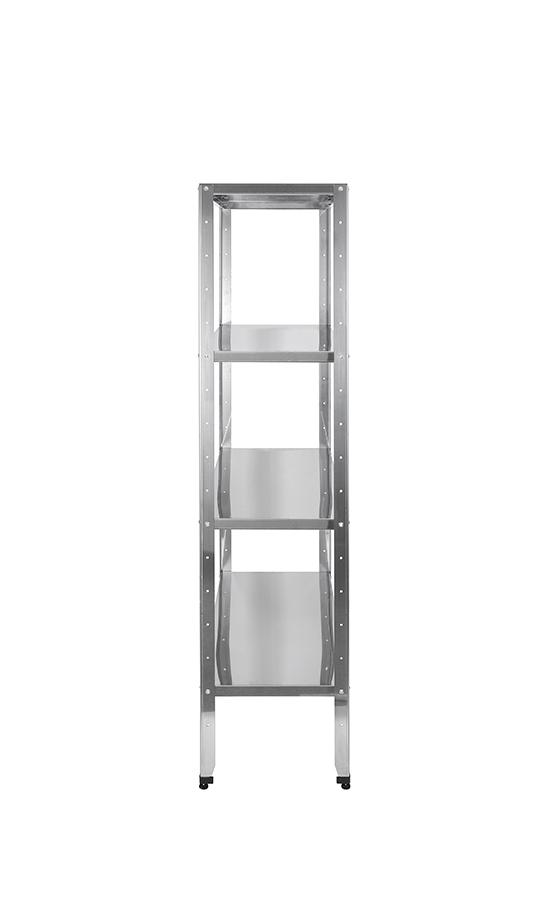 Стеллаж кухонный Luxstahl СР-1800х1200х500/4 нерж