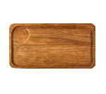 Доска для подачи; дуб; D=60, H=25, L=310, B=165мм PPwood Q401O-06N