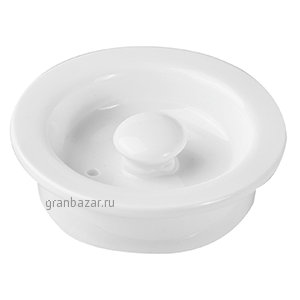 Крышка д/чайника «Кунстверк»; фарфор; 700мл; D=6.5см; белый KunstWerk A0255L