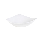 Салатник треугольный без борта Vellum 0,37л d185мм White полуматовый Churchill WHVMTRB71