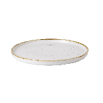 Тарелка мелкая CHEFS Walled с прямым бортом Stonecast d275мм h20мм Barley White Churchill SWHSWP281