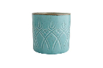 Чаша TURQUOISE CHRISTINA фарфор, 230 мл, d 75 мм, h 75 мм, бирюзовый Porland 42CR23 бирюзовый