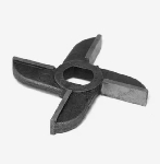 Нож двухсторонний к мясорубке МИМ-300 (без бурта), МИМ-300.01.008