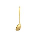 Ложка гарнирная для раздачи Oval Tip 260 мм нерж. цвет золото PVD P.L. Proff Cuisine