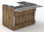 Прилавок кассовый правый Refettorio RT1ASR Capital 1105x700x830мм