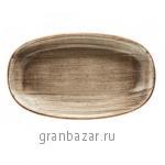 Блюдо овальное Bonna TERRAIN AURA ATR GRM 24 OKY