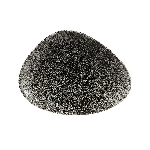 Блюдо треугольное CHEFS без борта Studio Prints Raku 200х150мм Quartz Black Churchill RKBQTC201