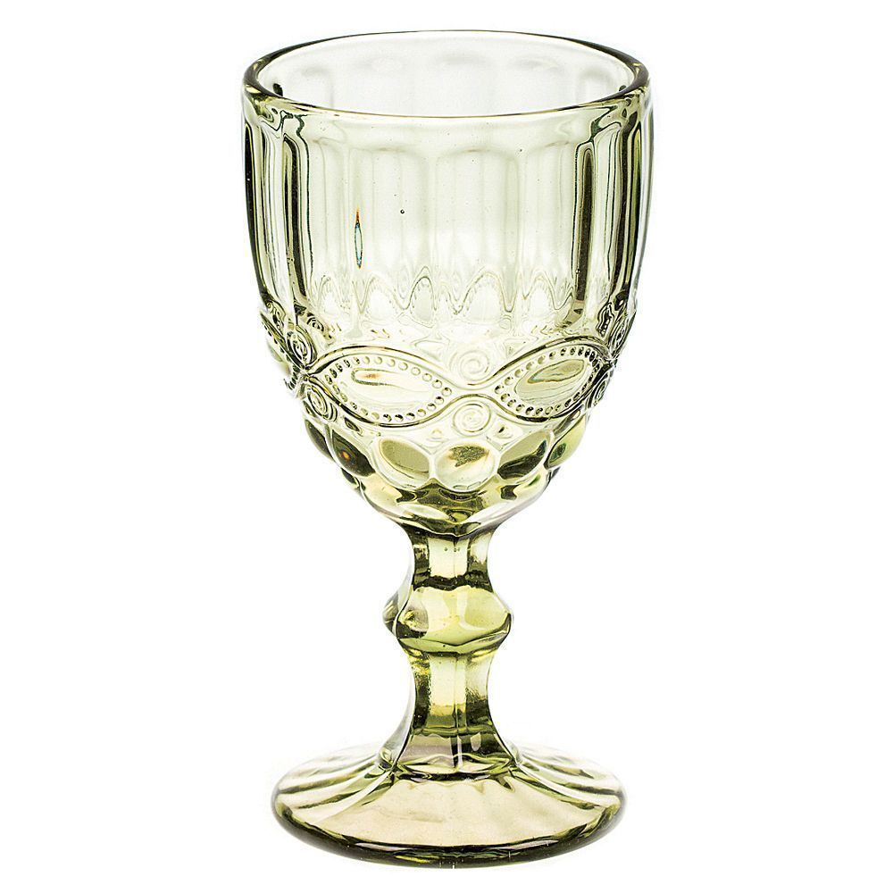 Фужер 250 мл зеленый, 6 шт. в наборе, стекло, P.L. Proff Cuisine SR01715SC-1/BHA6 Green 6ш
