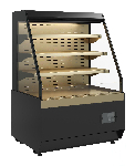 Витрина холодильная кондитерская Полюс KC70 VM 1,3-2 STANDARD версия 2.0 (9005-0109) открытая, горка