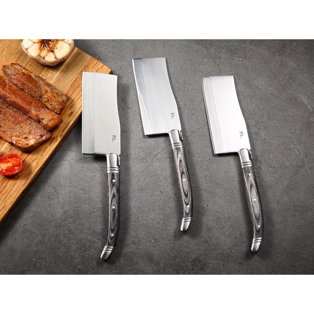 Нож для стейка топорик Garwin 216 мм Pakka Wood P.L. Proff Cuisine