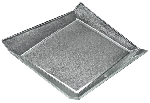 Блюдо квадратное l=250x250 мм прозр. стекло Glassware 3D 2525-1B55-94-004