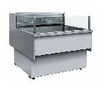 Витрина холодильная Полюс GC110 SM 1,5-2 (с боковинами, открытая) (0011-9006)