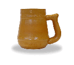 Кружка пивная «Глиняная»; керамика; 1.2л; D=11,H=15,L=19см; коричнев. Борисовская Керамика  ОБЧ00000425