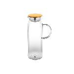 Кувшин Thermo Glass 1,5 л. с крышкой бамбук + сетка нерж Wilmax /1/18/ 888208