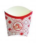 Упаковка для картошки фри 80гр. клетка, 500 шт