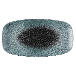 Блюдо прямоугольное CHEFS без борта Studio Prints Raku 355х189мм Duo Topaz-Quartz Churchill RDTQXO14