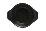 Соусник с ручками BLACK фарфор, 50 мл, d 70 мм, черный Seasons Porland 802907 черный