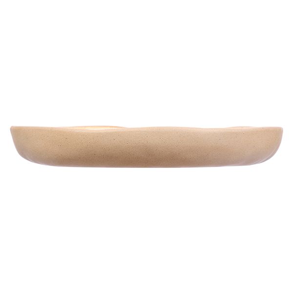 Тарелка «Грасп» с бортом керамика D=230 H=30 мм бежев. Kunstwerk 20723/beige