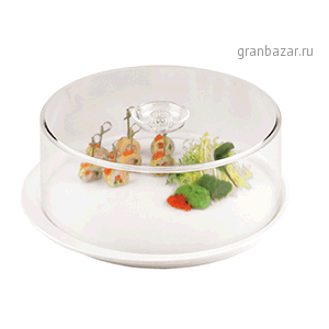 Крышка; поликарбонат; D=33,H=12см; прозр. Paderno 41414-33