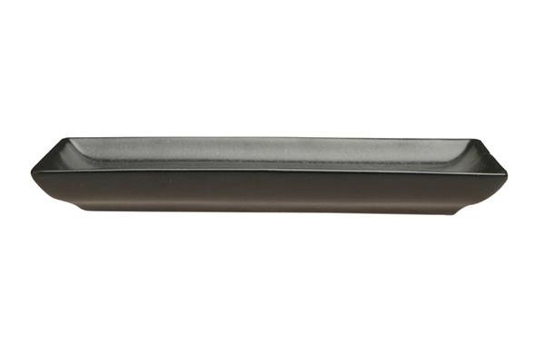Блюдо прямоугольное BLACK фарфор, 210х270 мм, черный Seasons Porland 358827 черный