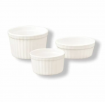 Соусник Рамекин 120 мл, 75 мм рельефный, фарфор P.L. Proff Cuisine