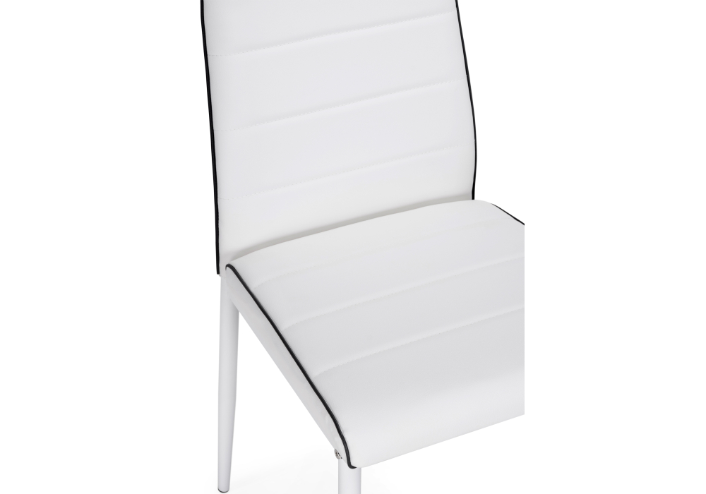 Стул на металлокаркасе DC2-001 white / black