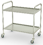 Тележка сервировочная Atesy ТС-С-2-800.500.850-02 (ТС-2 разборная)