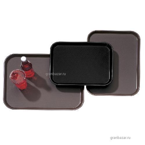 Поднос прорез. прямоуг. 36х46см, черный Cambro 1418CT 110