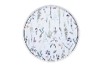 Тарелка обеденная BOTANICAL фарфор, d 270 мм, белый Porland 18CP27 BOTANICAL