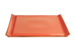 Блюдо для стейка ORANGE фарфор, 320x260 мм, h 12 мм, оранжевый Seasons Porland 538136 оранжевый