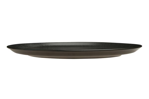 Тарелка для пиццы BLACK фарфор, d 200 мм, h 20 мм, черный Seasons Porland 162920 черный