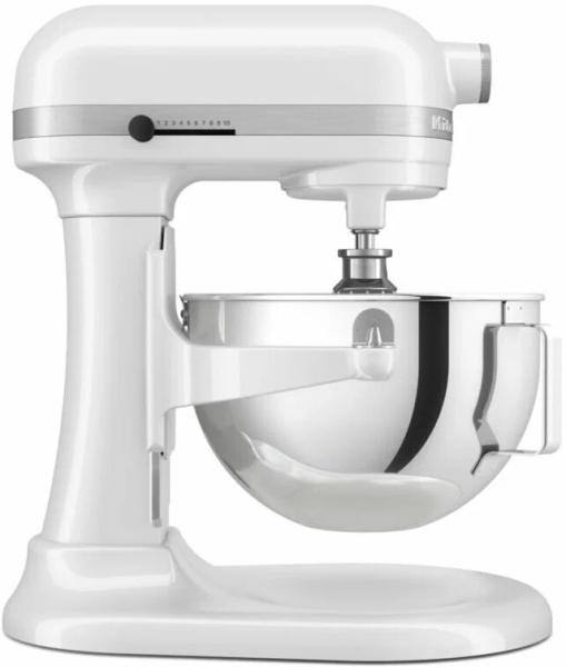 Миксер планетарный Kitchenaid PROFESSIONAL 5KSM55SXXEWH белый 5,2л