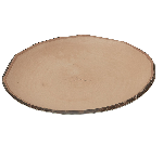 Блюдо 210 мм круглое Timber Brown пластик меламин P.L. Proff Cuisine F32009