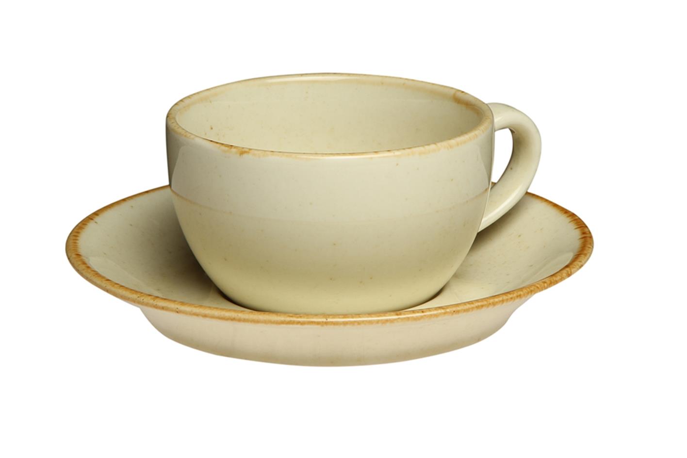 Блюдце 160 мм фарфор, желтый Seasons Porland 132115 YELLOW