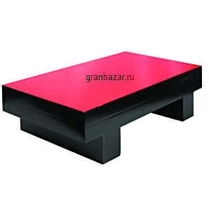 Блюдо д/суши; дерево; H=60,L=300,B=205мм; черный,красный ProHotel 20-0007-4
