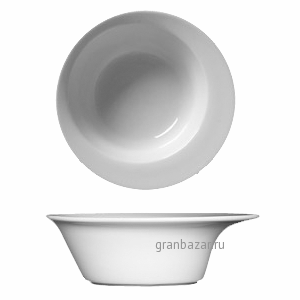 Салатник «Орбита»; фарфор; 260мл; D=15.5,H=4.5см; белый G.Benedikt ORB1615