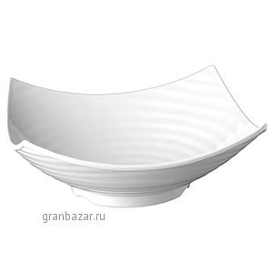 Салатник; пластик; 3л; H=12,L=32.5,B=32.5см; белый APS 84785