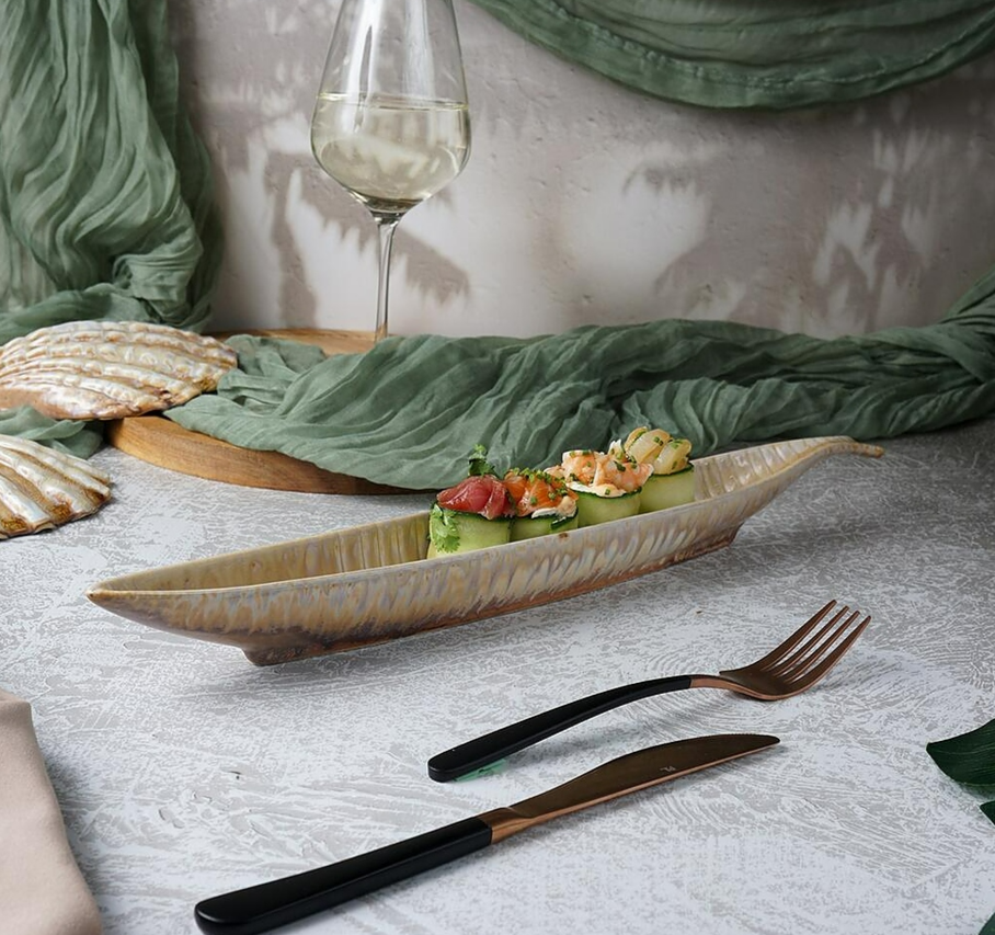 Блюдо Frutti di Mare 440 мм, керамика, P.L. Proff Cuisine Q17233145C-FY101C
