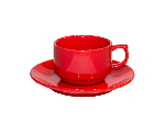Чайная пара 180 мл Barista (Бариста) красная P.L. Proff Cuisine [4] F0996R1+F2032-6.5R1