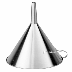 Воронка; сталь нерж.; D=18см; металлич. Paderno 42562-18