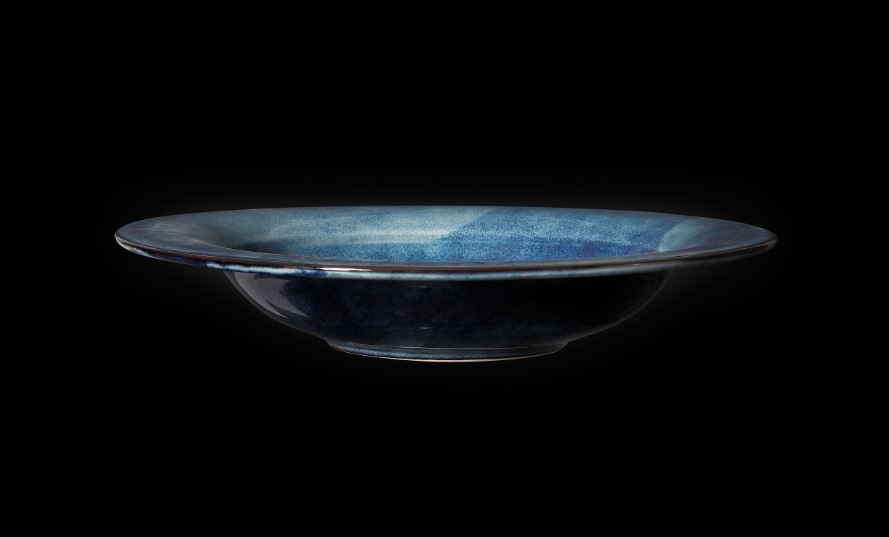 Тарелка для пасты Corone Celeste 268х48 мм 550 мл синий фарфор