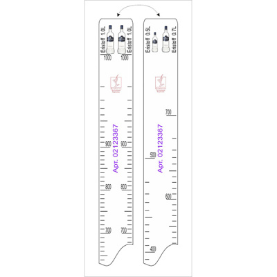 Линейка Эристофф 0.5, 0.7, 1 л STEK 2123367