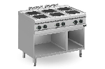 Плита 6 конфорочная 700 сер. APACH APRE-117P/PL