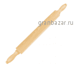 Скалка; бук; D=60,L=470/270 мм; древесн. ALM 
