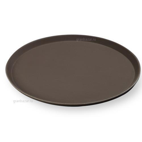 Поднос прорез. d=400 мм коричн. MGSteel 1600CTBr