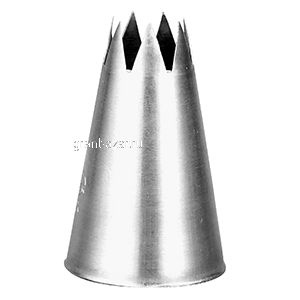 Насадка конд. «6-конечная звезда» (6шт); сталь нерж.; D=11мм Paderno 47208-14