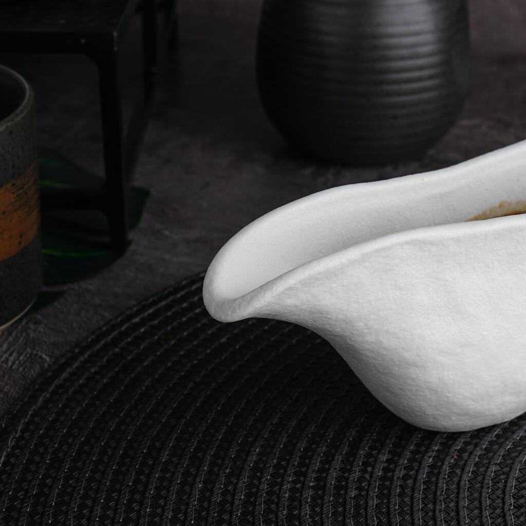 Соусник White Matt Panasia 100 мл 145х45 мм h65 мм P.L. Proff Cuisine ZA0448-100-fr [6]